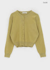 Gaeville Round Basic Cardigan