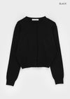 Gaeville Round Basic Cardigan