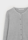 Gaeville Round Basic Cardigan
