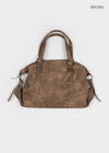 Beekman Studded Vintage Leather Shoulder Bag