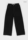 [MADE] Bellea Folding Wide Cotton Pants