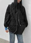 Melden Hooded Bomber Jacket