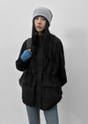 Melden Hooded Bomber Jacket