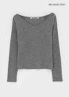 [MADE] Legacy Knit-like Deep V-neck Long Sleeve T-shirt
