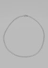 (silver 925) Zbit Silver Ball Chain Necklace