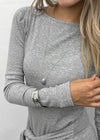 Regin Silver Bold Pendant Drop Necklace