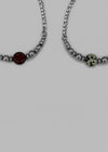 Traco Gemstone Silver Ball Bracelet