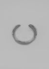 Diaven Silver Bold Open Bracelet