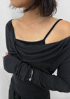 La Tene Silver Twist Open Bracelet