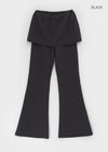 Warmin Stripe Bootcut Skirt Pants