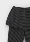 Warmin Stripe Bootcut Skirt Pants