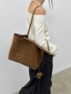 Rubberna SET - Suede Shoulder Bag Glasses Holder