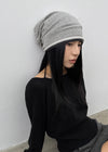 Romtoneton Big Color-Block Turban Beanie