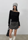 Romtoneton Big Color-Block Turban Beanie