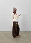 Cardin Hairy Crop Knit