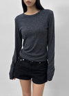 [MADE] Ronaj Knitlike Round Long Sleeve T-shirt