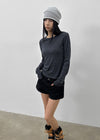 [MADE] Ronaj Knitlike Round Long Sleeve T-shirt