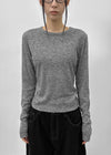[MADE] Ronaj Knitlike Round Long Sleeve T-shirt