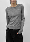 [MADE] Ronaj Knitlike Round Long Sleeve T-shirt