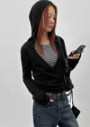 [MADE] Resit Wool Wrap Hoodie