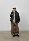 Aline Back Pocket Wide Balloon Pants