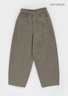 Aline Back Pocket Wide Balloon Pants