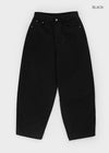 Aline Back Pocket Wide Balloon Pants