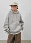 NumDun Oversized Embroidered Hoodie