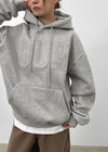NumDun Oversized Embroidered Hoodie