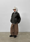 NumDun Oversized Embroidered Hoodie