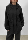 Melden Hooded Bomber Jacket