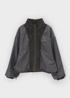 Warmdienne High-neck Suede Jumper