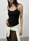 [MADE] Easy Basic Halter Sleeveless (Built-in Bra)