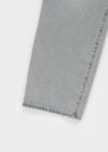 Oldera Washed Semi-wide Denim Pants