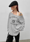 [MADE] Cozytee Printing Oversized Long Sleeve T-shirt