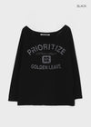 [MADE] Cozytee Printing Oversized Long Sleeve T-shirt