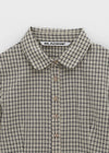 [MADE] Robildi Frill Check Shirt
