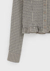 [MADE] Robildi Frill Check Shirt