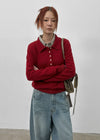 Kinte Daily Wool Collar Knitwear