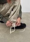 Warp Cotton Cargo Banding Pants