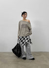 One-to-Rivet Wide Two-way Banding Pants