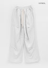 One-to-Rivet Wide Two-way Banding Pants