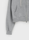 Rompino Semi-crop Hooded Zip-up