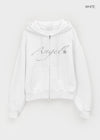 Rotaf Two-way Lettering Hooded Zip-up