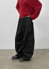 Velat Wide Two-way Banding Cargo Pants