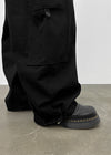 Velat Wide Two-way Banding Cargo Pants