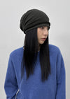Romtoneton Big Color-Block Turban Beanie