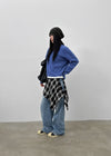 Juliet Semi-washed Wide Denim Pants