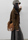 Riena Fringe Suede Mini Bag