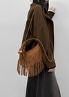 Riena Fringe Suede Mini Bag